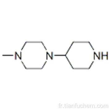 1-méthyl-4- (pipéridin-4-yl) -pipérazine CAS 53617-36-0
